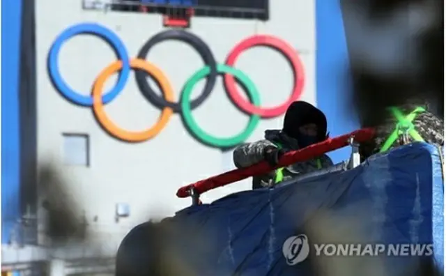 大会準備が大詰めを迎える平昌五輪の競技会場＝２９日、平昌（聯合ニュース）