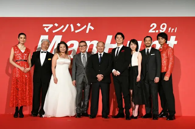 福山雅治が自信を覗かせたアクションシーンが日本上陸！映画「マンハント」ジャパンプレミア（オフィシャル）