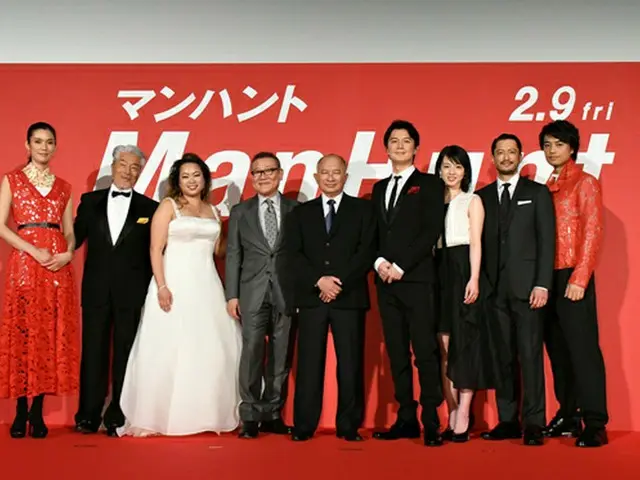 福山雅治が自信を覗かせたアクションシーンが日本上陸！映画「マンハント」ジャパンプレミア（オフィシャル）