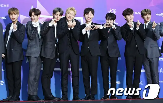 韓国アイドルグループ「Wanna One」が2日、ミュージックビデオ（MV）を撮影する。