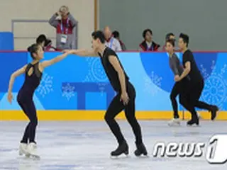 ＜平昌冬季五輪＞韓国と北朝鮮のフィギュアペアチーム、江陵で一緒に練習