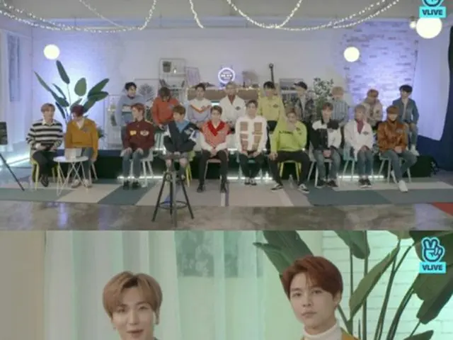 新メンバーの合流でさらにパワーアップした韓国ボーイズグループ「NCT 2018」が、メンバー全員でネット放送に出演した。（提供:OSEN）