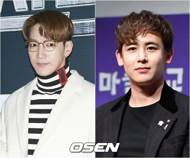 韓国ボーイズグループ「2PM」メンバーのJun.Kが免許停止レベルの飲酒運転で摘発され、活動を全面中断した。6年前にはニックンも飲酒運転で摘発されている。（提供:OSEN）