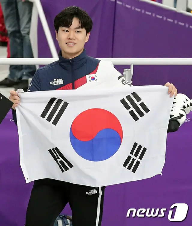 ＜平昌五輪＞キム・ミンソク、アジア初スピードスケート男子1500mで銅メダル（提供:news1）