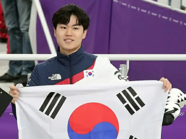 ＜平昌五輪＞キム・ミンソク、アジア初スピードスケート男子1500mで銅メダル（提供:news1）