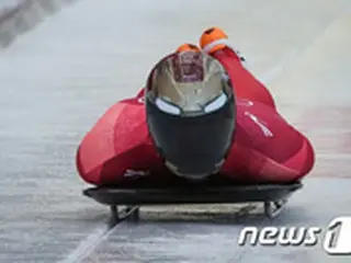 ＜平昌五輪＞ユン・ソンビン、スケルトン男子・1回戦/2回戦で1位発進