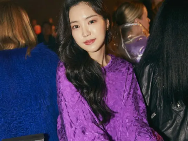 「Apink」ソン・ナウン、ニューヨークのファッションショーに出席（提供:news1）