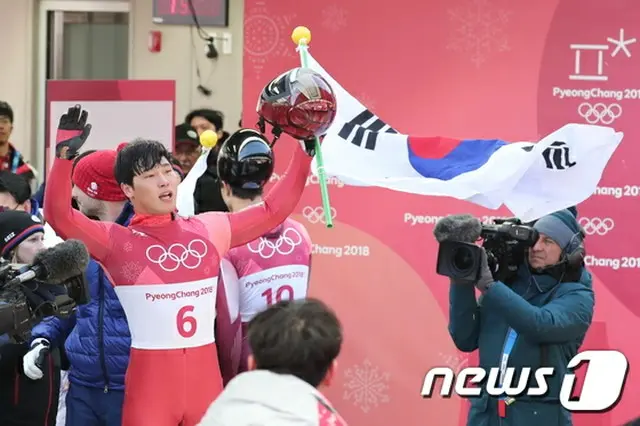 ＜平昌五輪＞スケルトン男子で韓国ユン・ソンビン、”圧倒的”金メダル