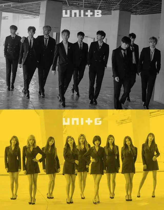 “公式活動スタート”「THE UNIT」最終メンバー18人、「ミュージックバンク」に出演（提供:OSEN）