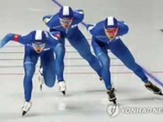 ［平昌五輪］韓国　スピードスケート男子団体追い抜きで銀