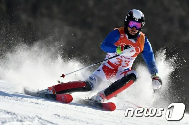 ＜平昌五輪＞チョン・ドンヒョン、アルペンスキー男子回転27位＝ミレルが金メダル（提供:news1）