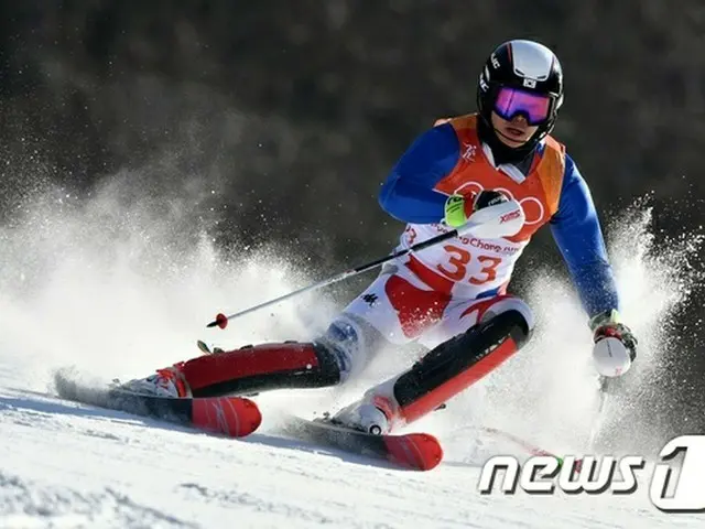 ＜平昌五輪＞チョン・ドンヒョン、アルペンスキー男子回転27位＝ミレルが金メダル（提供:news1）