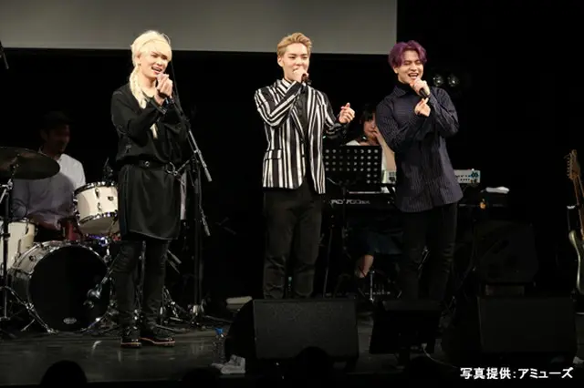 生誕祭を開催した「CROSS GENE」ヨンソク、セヨン、サンミン
