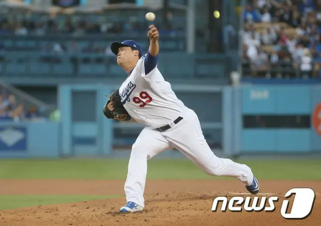＜MLB＞リュ・ヒョンジン、風邪の症状でオープン戦初登板を延期