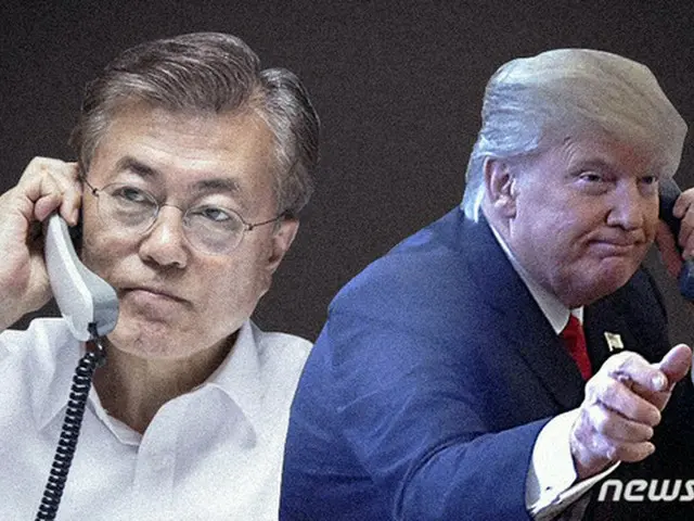 米ホワイトハウス「韓米首脳、北といかなる対話も非核化目標確認」（提供:news1）