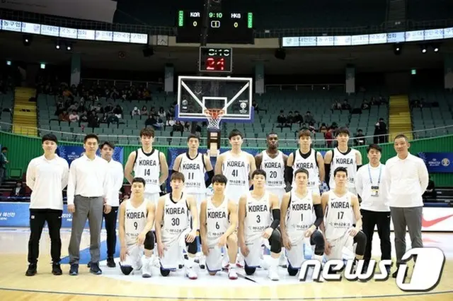 韓国男子バスケットボール、世界ランキング31位に＝4ランクアップ（提供:news1）
