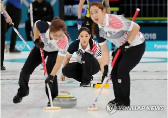平昌五輪で銀メダルに輝いたカーリング韓国女子（資料写真）＝（聯合ニュース）