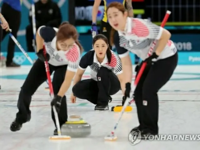 平昌五輪で銀メダルに輝いたカーリング韓国女子（資料写真）＝（聯合ニュース）