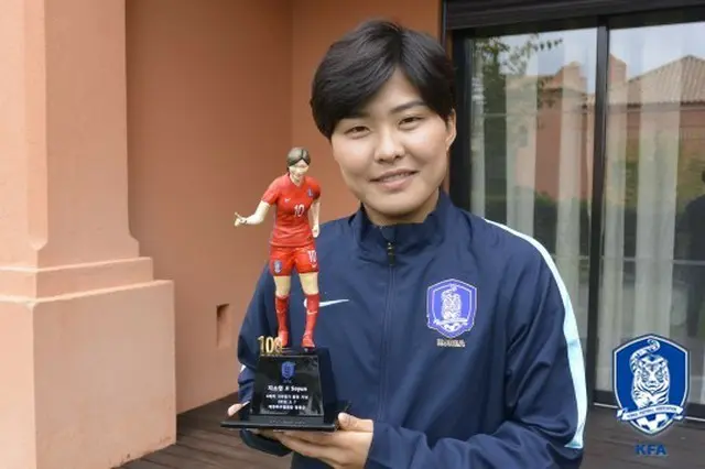＜女子サッカー＞チ・ソヨン、センチュリークラブ加入目前＝8日ノルウェー戦で100試合出場に挑戦（提供:news1）