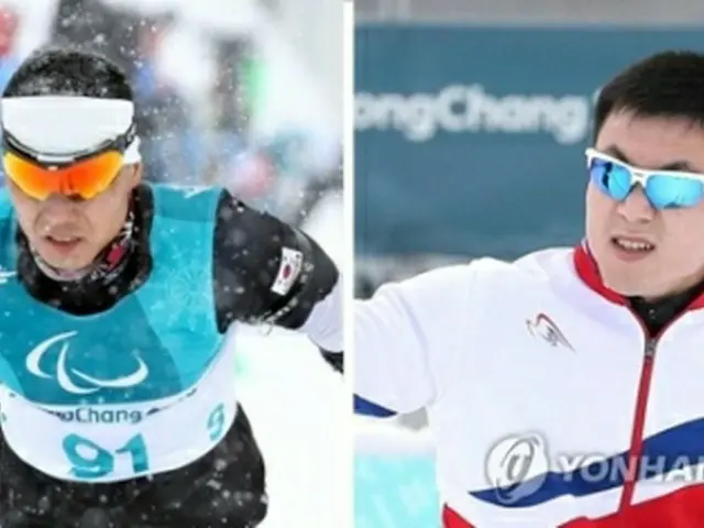シン・ウィヒョン選手（左）とキム・ジョンヒョン選手（資料写真）＝（聯合ニュース）