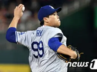 ＜MLB＞リュ・ヒョンジン、ドジャース5先発に確定＝4月3日のダイヤモンドバックス戦で初登板へ