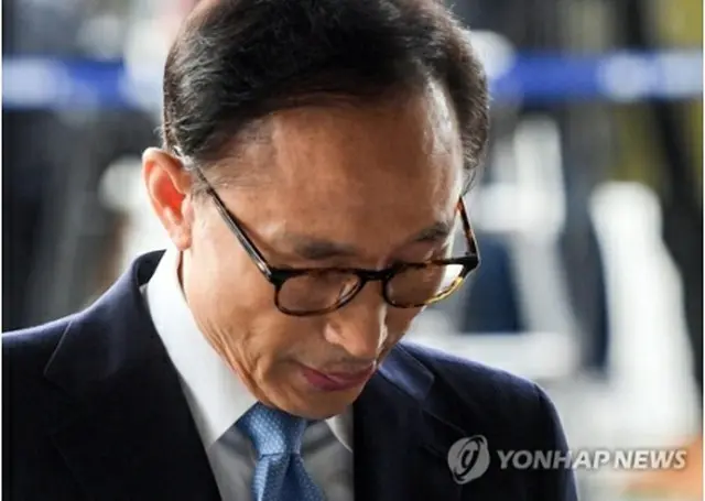逮捕状を請求された４人目の大統領経験者となった李明博氏（資料写真）＝（聯合ニュース）