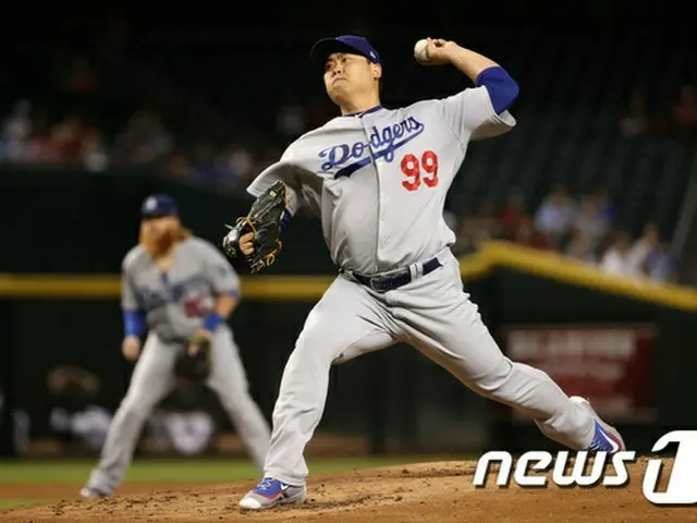 ＜MLB＞リュ・ヒョンジン、エンゼルス戦3失点でオープン戦終える