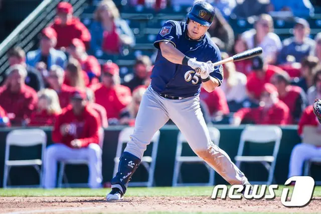 ＜MLB＞チェ・ジマン、開幕戦代打出場で2塁打＋決勝点