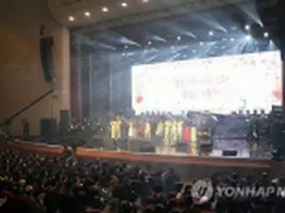 韓国芸術団の公演に平壌市民ら大きな拍手　「今日を忘れないで」