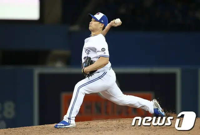 ＜MLB＞オ・スンファン、今季初本塁打浴びるも幸運の初勝利（提供:news1）