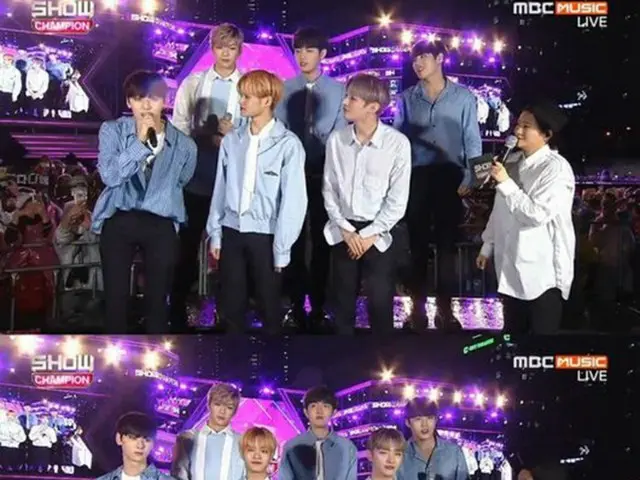 韓国ボーイズグループ「Wanna One」が、1位の公約として「セクシーバージョンで『BOOMERANG』を歌う」と宣言した。（提供:OSEN）