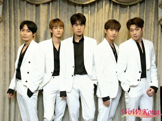 「KNK」左から、オ・ヒジュン、キム・ジフン、パク・スンジュン、チョン・インソン、キム・ユジン