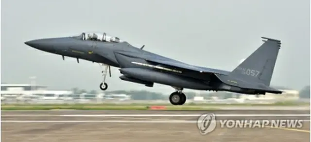 F15K（空軍提供）＝（聯合ニュース）
