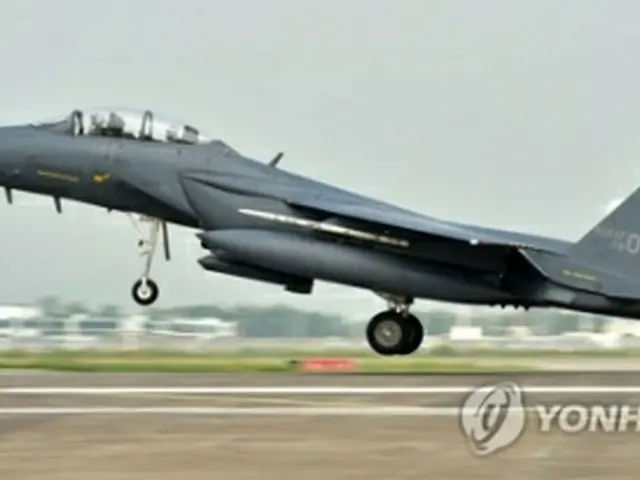 F15K（空軍提供）＝（聯合ニュース）