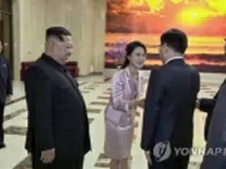 金正恩氏夫人の呼称「女史」に＝韓国大統領府