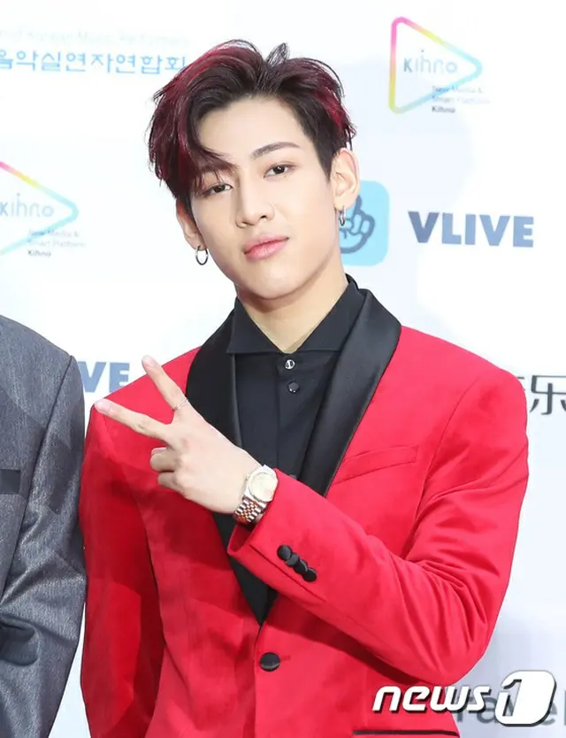 韓国ボーイズグループ「GOT7」のタイ人メンバーのBamBamが、軍入隊を免除された。（提供:OSEN）