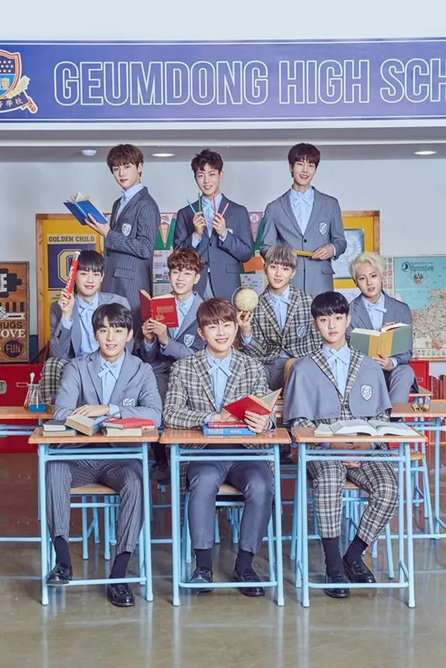 アイドルグループ「Golden Child」、2018JSカップで祝賀公演を披露（提供:OSEN）