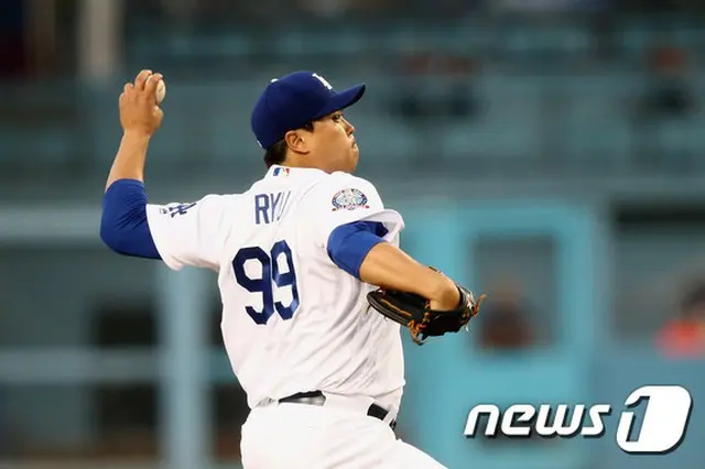 ＜MLB＞リュ・ヒョンジン、アスレチックス戦6イニング8K無失点＝シーズン初勝利（提供:news1）