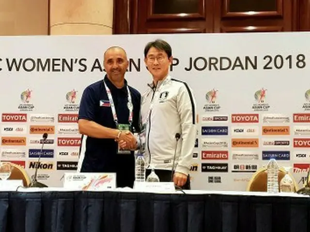 ユン・ドクヨ監督が率いる韓国女子サッカー代表チームが17日（日本時間）ヨルダンで2018年アジアサッカー連盟（AFC）アジアカップ5～6位決定戦をおこなう。（提供:OSEN）