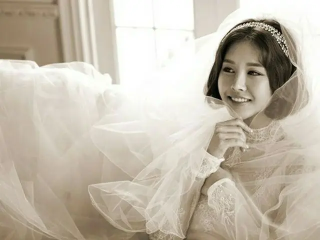 【公式】パク・ウンジ、在米韓国人の会社員と結婚を発表＝”純白のドレス写真”を電撃公開（提供:OSEN）