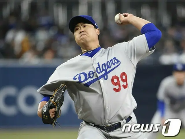 ＜MLB＞リュ・ヒョンジン、3年9か月ぶりの連勝…パドレス戦で6イニング9Kの好投
