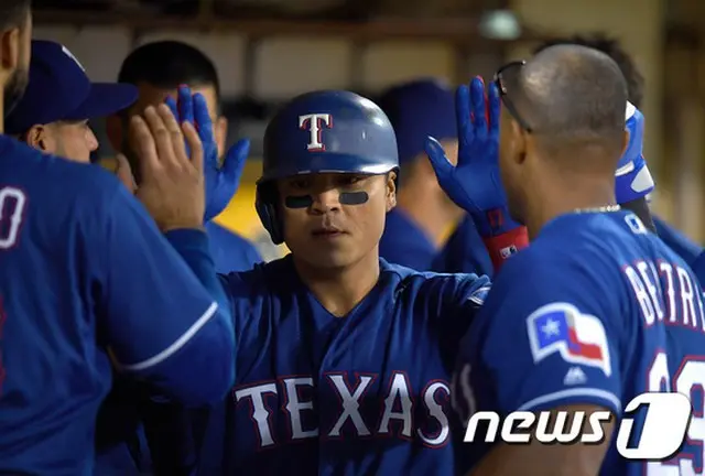 ＜MLB＞チュ・シンス、レイズ戦でソロHR＝シーズン4号目