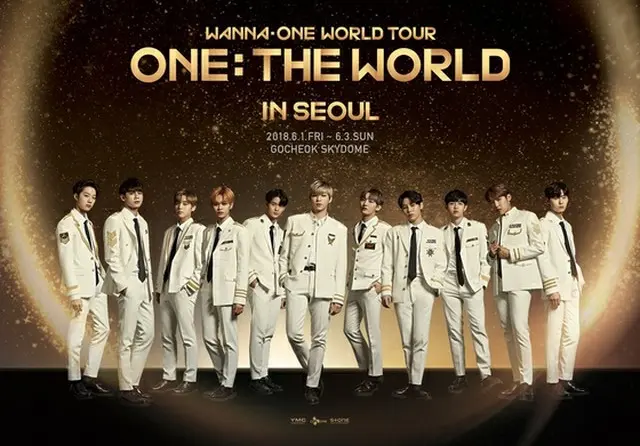 韓国アイドルグループ「Wanna One」のワールドツアーソウル公演のチケット全席が10分で完売した。（提供:news1）