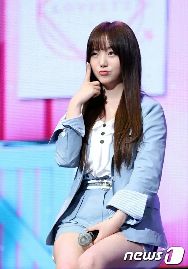 韓国ガールズグループ「LOVELYZ」Keiが「恋はしたことがないが、今回のアルバムを準備しながら、恋愛の感情がどういうものなのかを感じた」と明かした。（提供:news1）