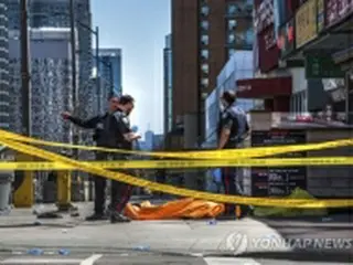 トロント車突入事件　韓国人２人の死亡確認