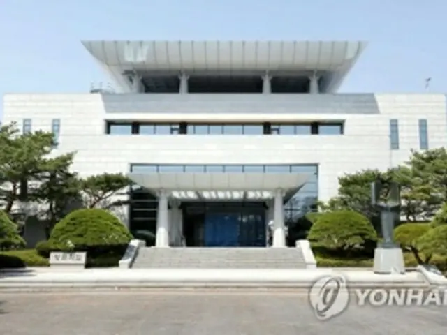 南北首脳会談が開かれる板門店の韓国側施設「平和の家」＝（聯合ニュース）
