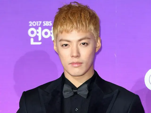 韓国で活動中の歌手KangNam(31)が追突事故に遭い、病院に搬送された。（提供:OSEN）