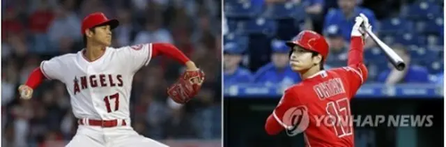 投打の二刀流で活躍する大谷翔平選手（資料写真）＝（ＡＰ＝聯合ニュース）
