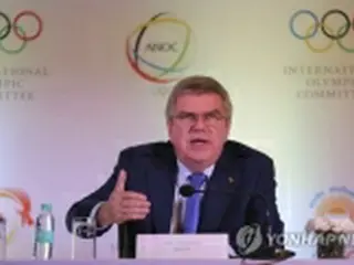 ＩＯＣ会長　スポーツで平和な南北対話の支援へ