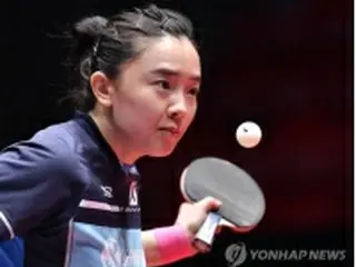南北合同チーム　日本に敗れ銅メダル＝世界卓球女子